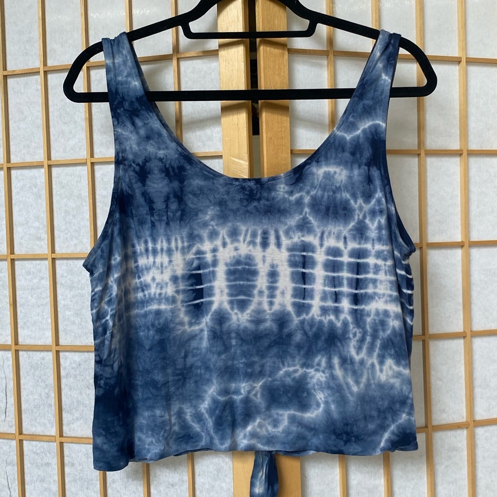 Tie Dyed Cropped Tank - Picture 2 of 3